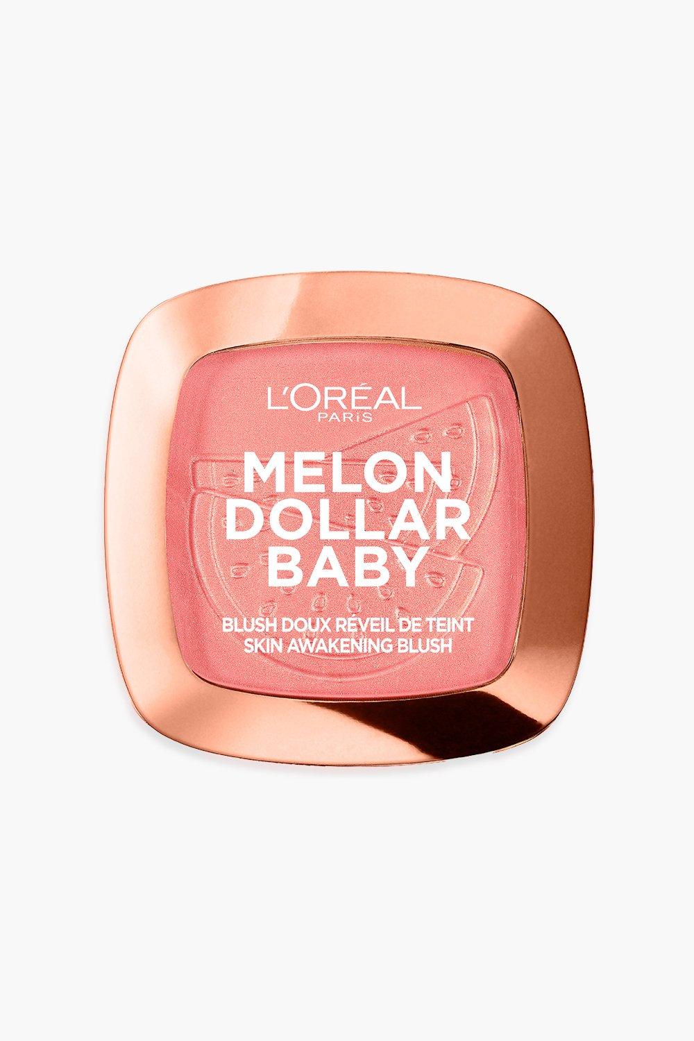 womens l'oreal paris blush paradise melon dollar bab - pink - one size, pink