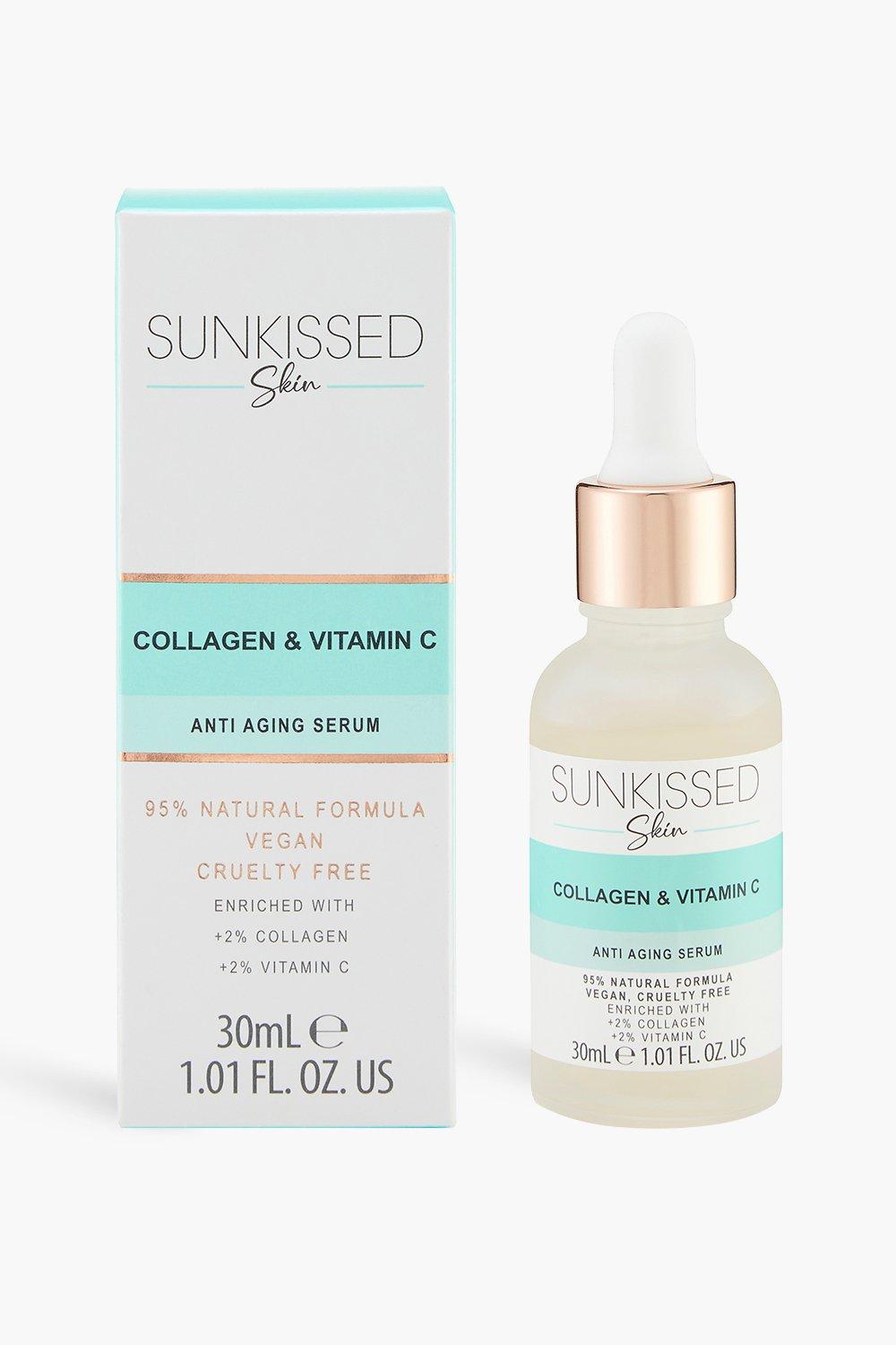 Womens Sunkissed Skin Collagen & Vitamin C Serum - Blue - One Size, Blue