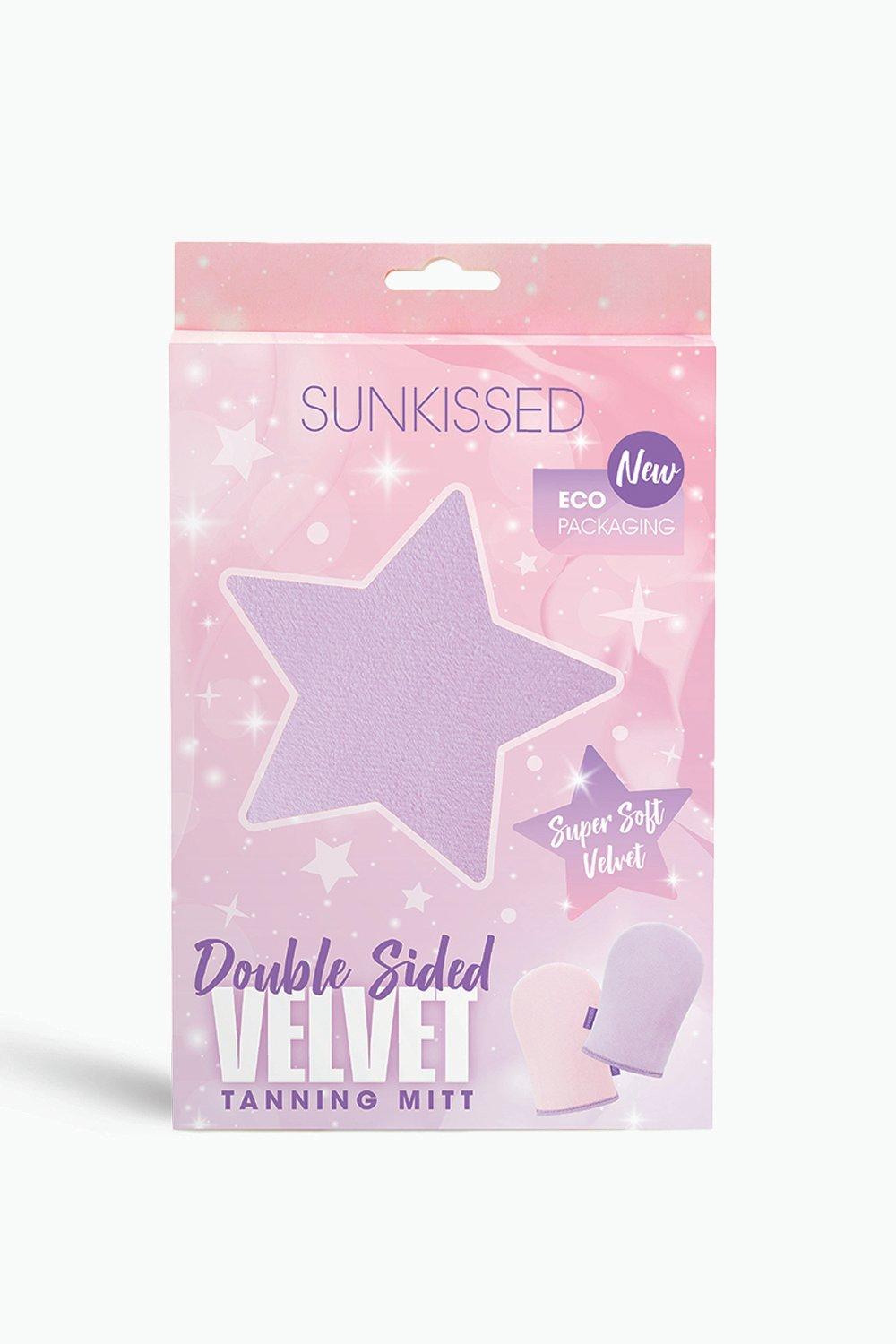 Womens Eco Pack Sunkissed Double Sided Tanning Mitt - Purple - One Size, Purple
