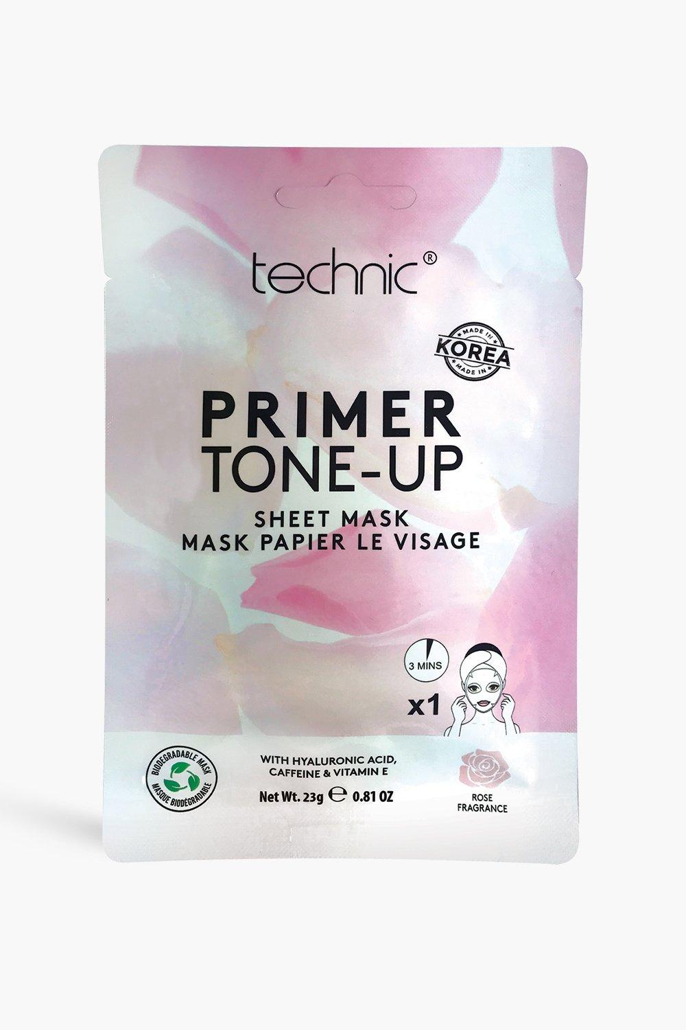 Womens Technic - Primer Tone Up Sheet Mask - Pink - One Size, Pink