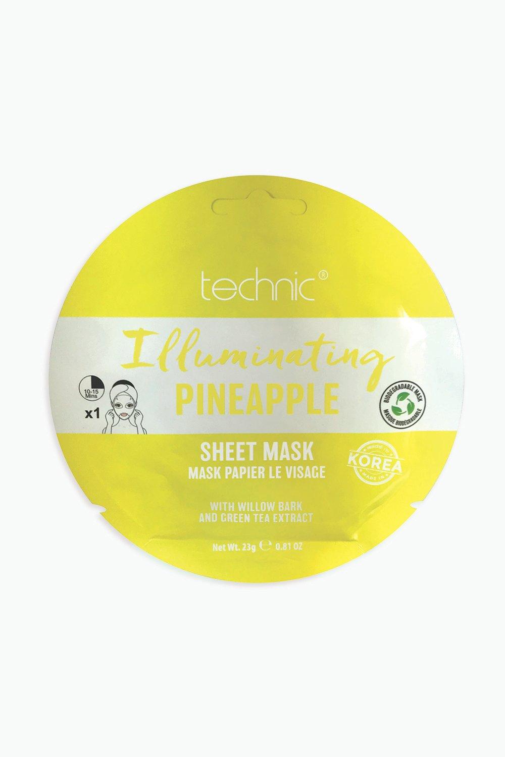 Womens Technic - Illuminating Pineapple Mas - Yellow - One Size, Yellow