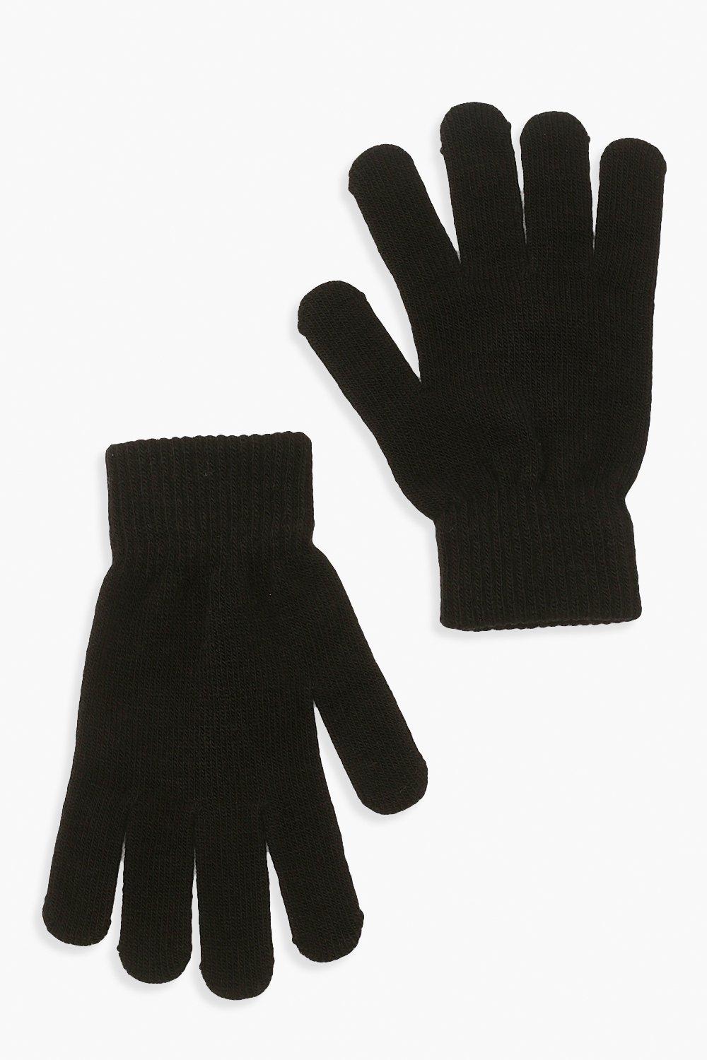 Boohoo Magic Gloves, Black