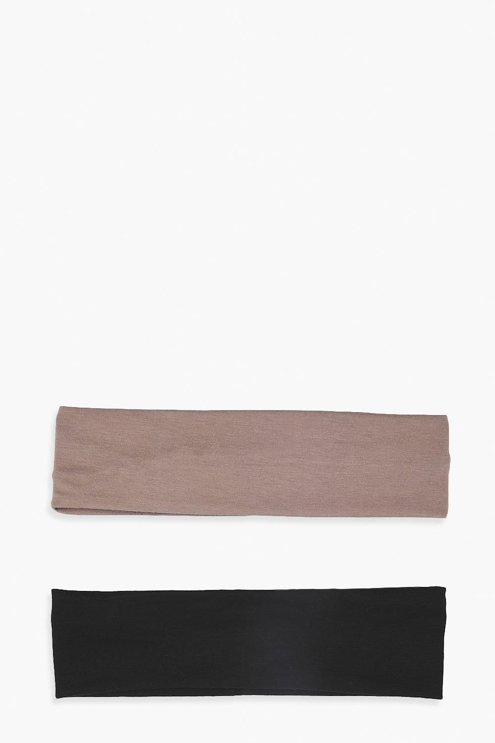 Click to view product details and reviews for Womens Pack Of 2 Wide Jersey Headbands Multi One Size Multi.