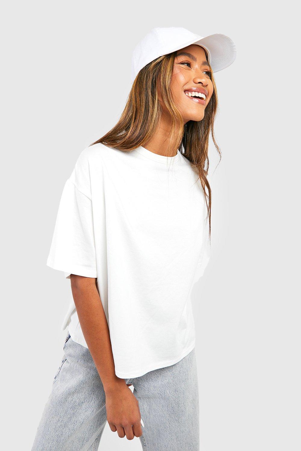 Image of T-shirt Basic, Cream