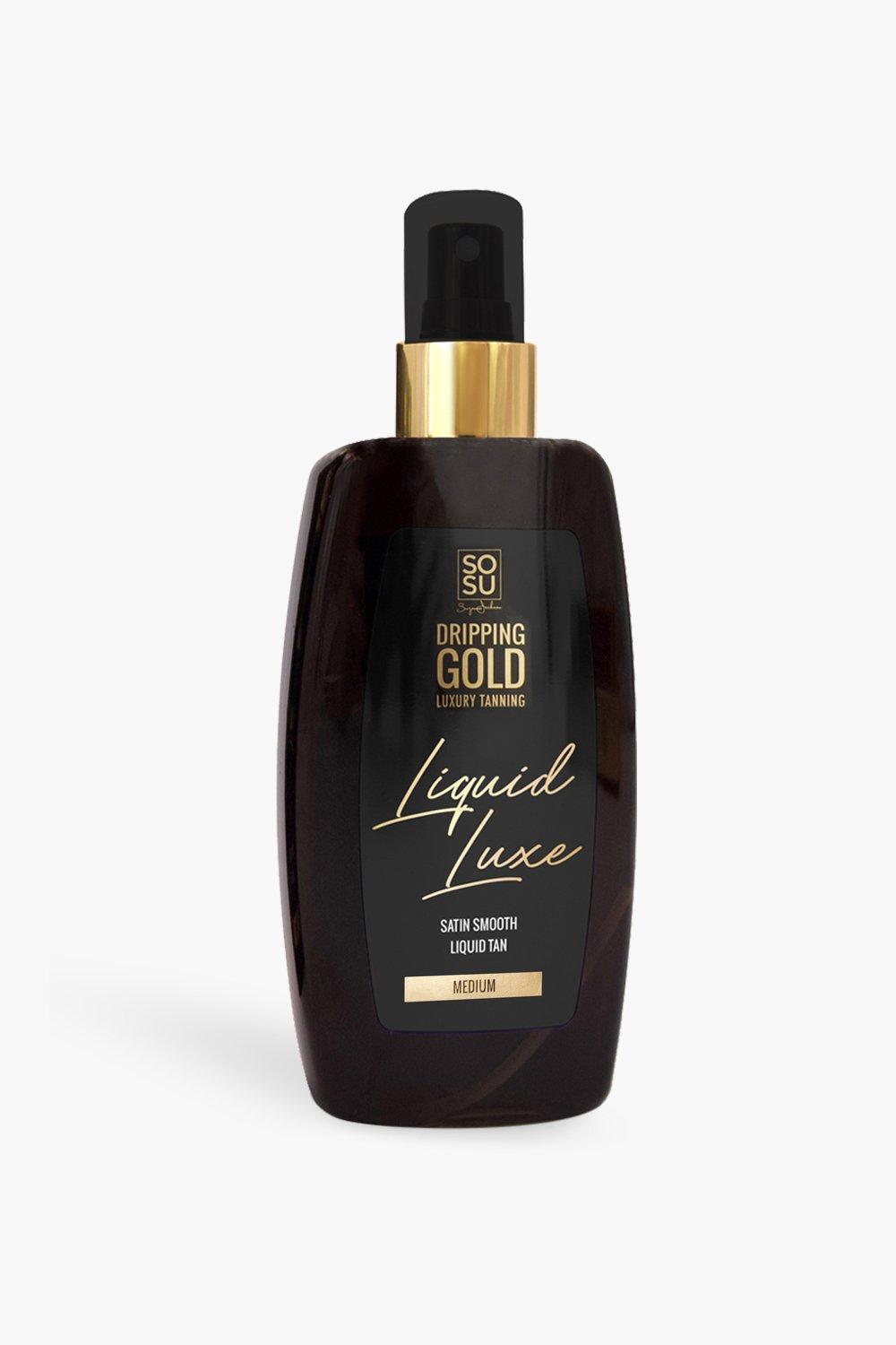 Womens Dripping Gold Liquid Tan Medium - Brown - One Size, Brown