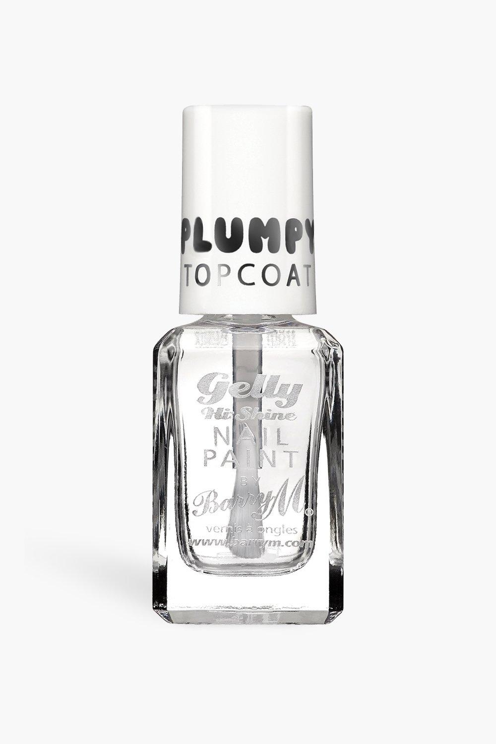 Womens Barry M Plumpy Top Coat - White - One Size, White
