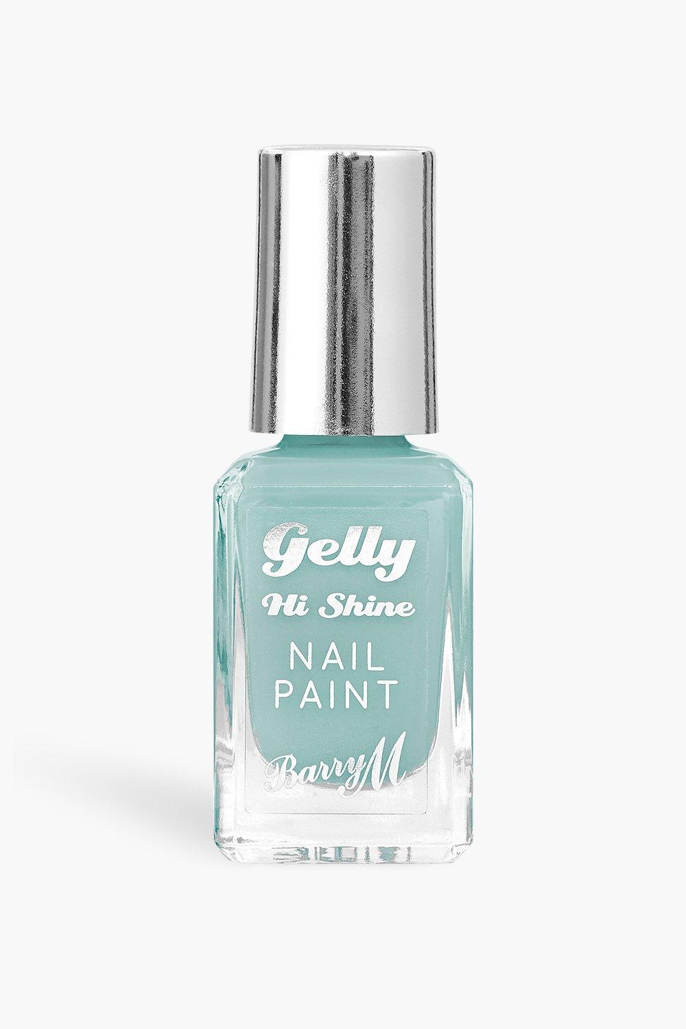Womens Barry M Gelly Hi Shine Nail Paint Berry Sorbet - Green - One Size, Green