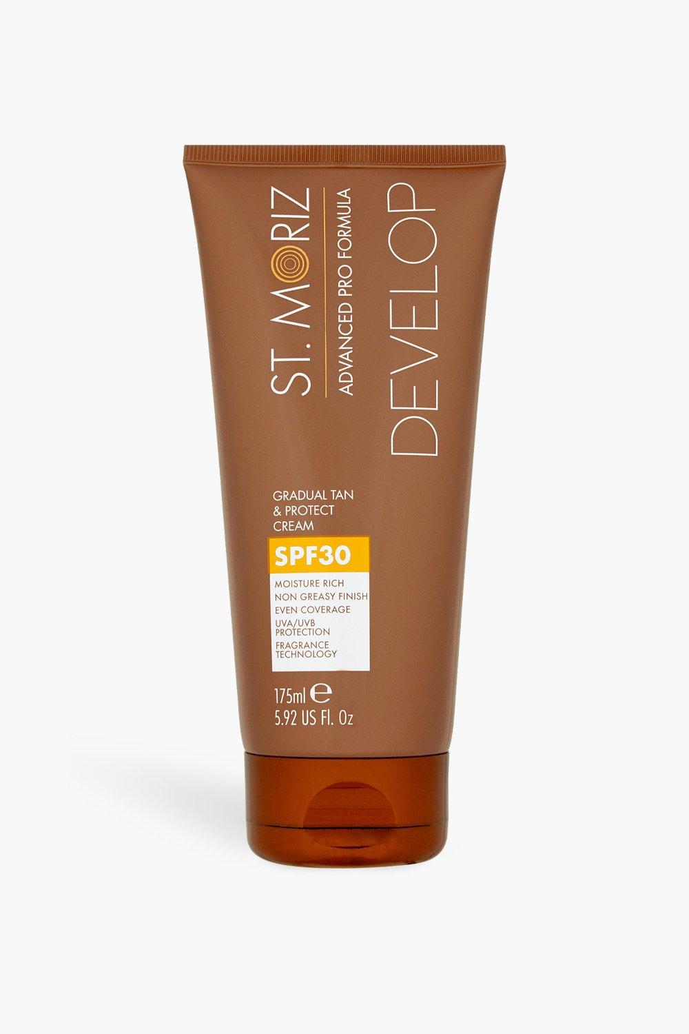 Womens St Moriz Tan & Protect - Brown - One Size, Brown