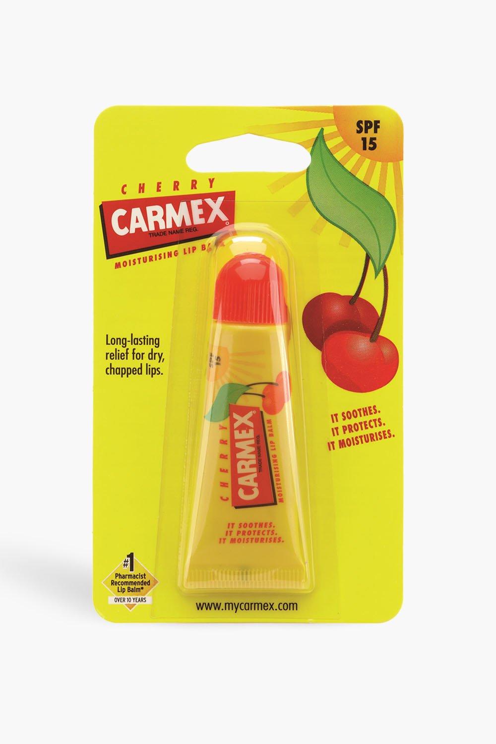 Womens Carmex Lip Balm Cherry Tube - Yellow - One Size, Yellow