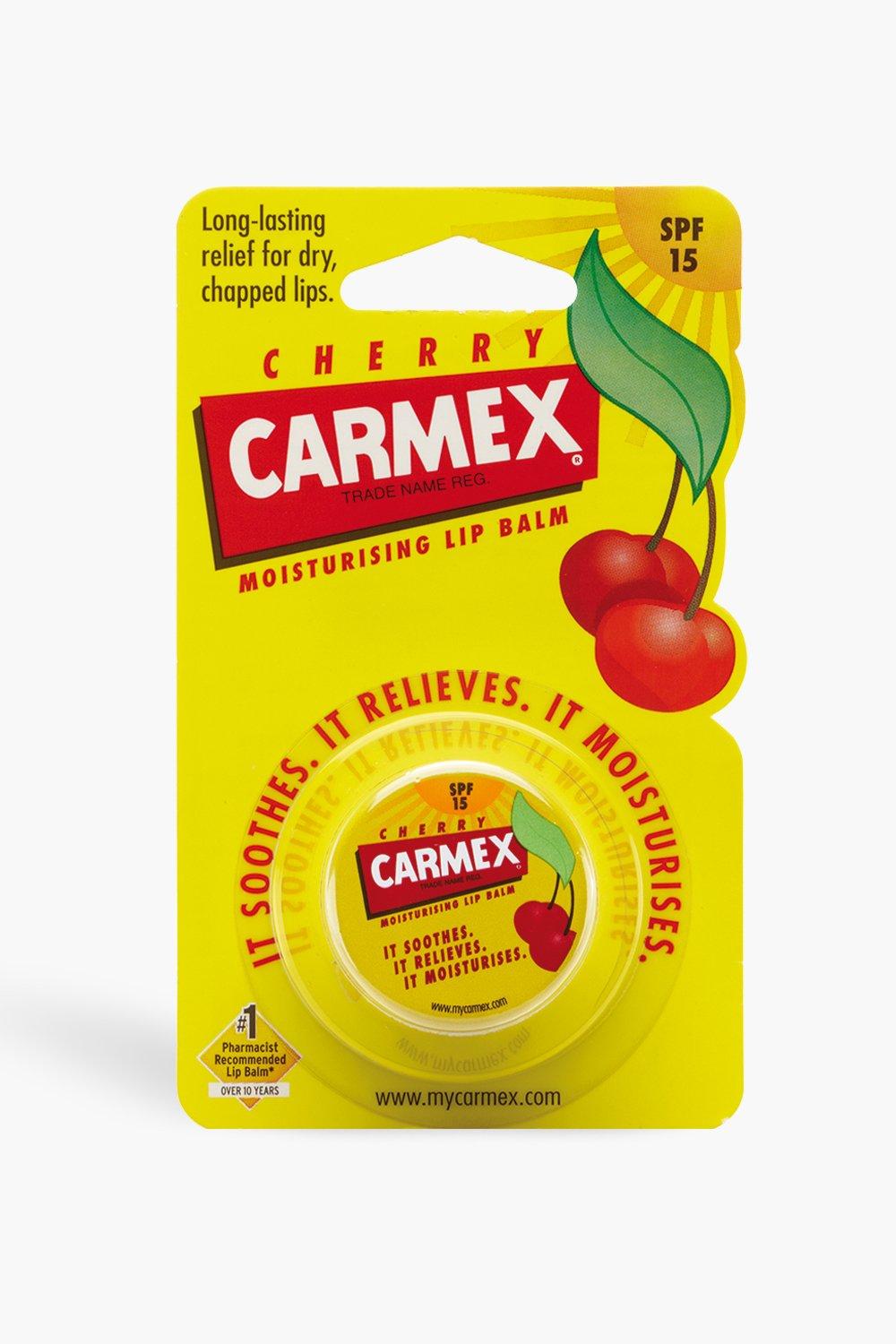 Womens Carmex Lip Balm Cherry Pot - Yellow - One Size, Yellow