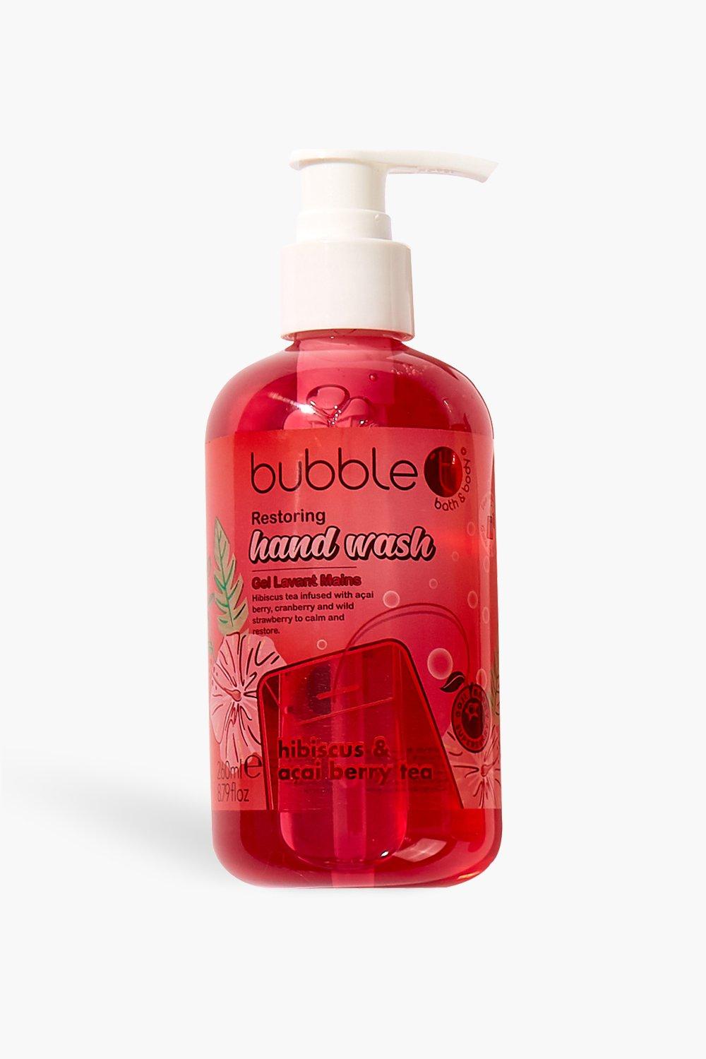 

Гель Bubble T Hand Wash с гибискусом и ягодами асаи, Red