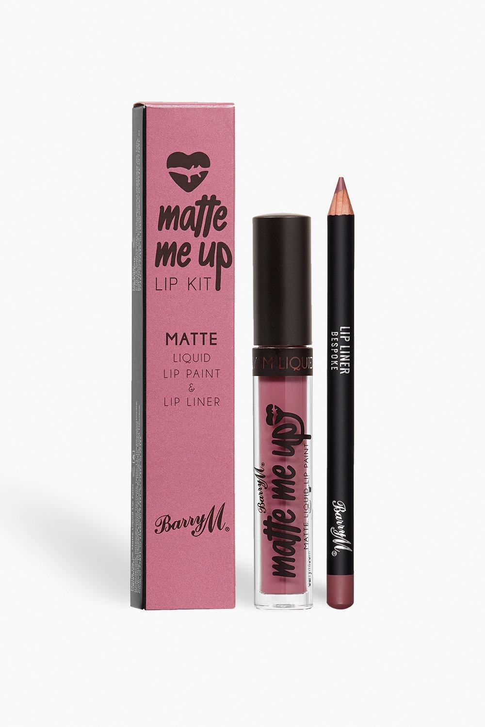 

Barry M Matte Me Up Lip Kit - Bespoke, Pink