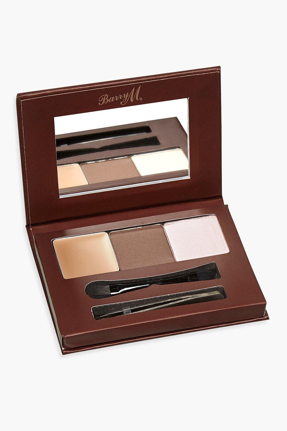 Womens Barry M Brow Kit Light Medium - Brown - One Size, Brown