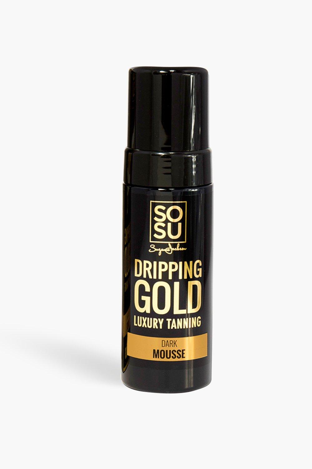 Womens Sosu Dripping Gold Dark Mousse - Black - One Size, Black