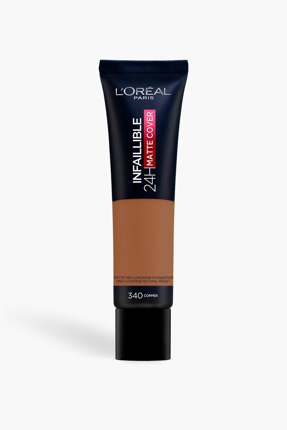 Womens L'Oreal Paris Infallible Foundation 340 - Brown - One Size, Brown