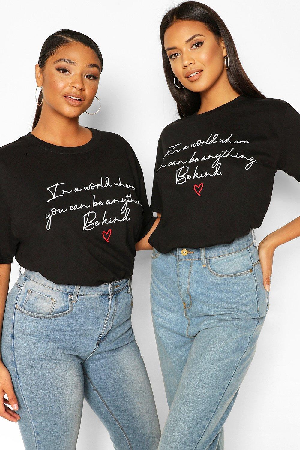 

100% Sales Donated To Charity T-Shirt, Black