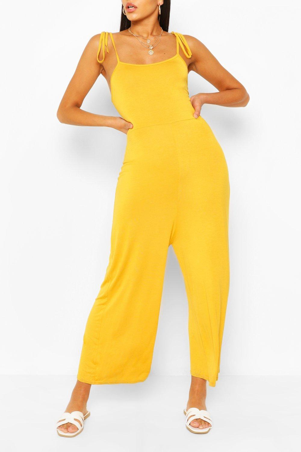 boohoo jersey jumpsuit