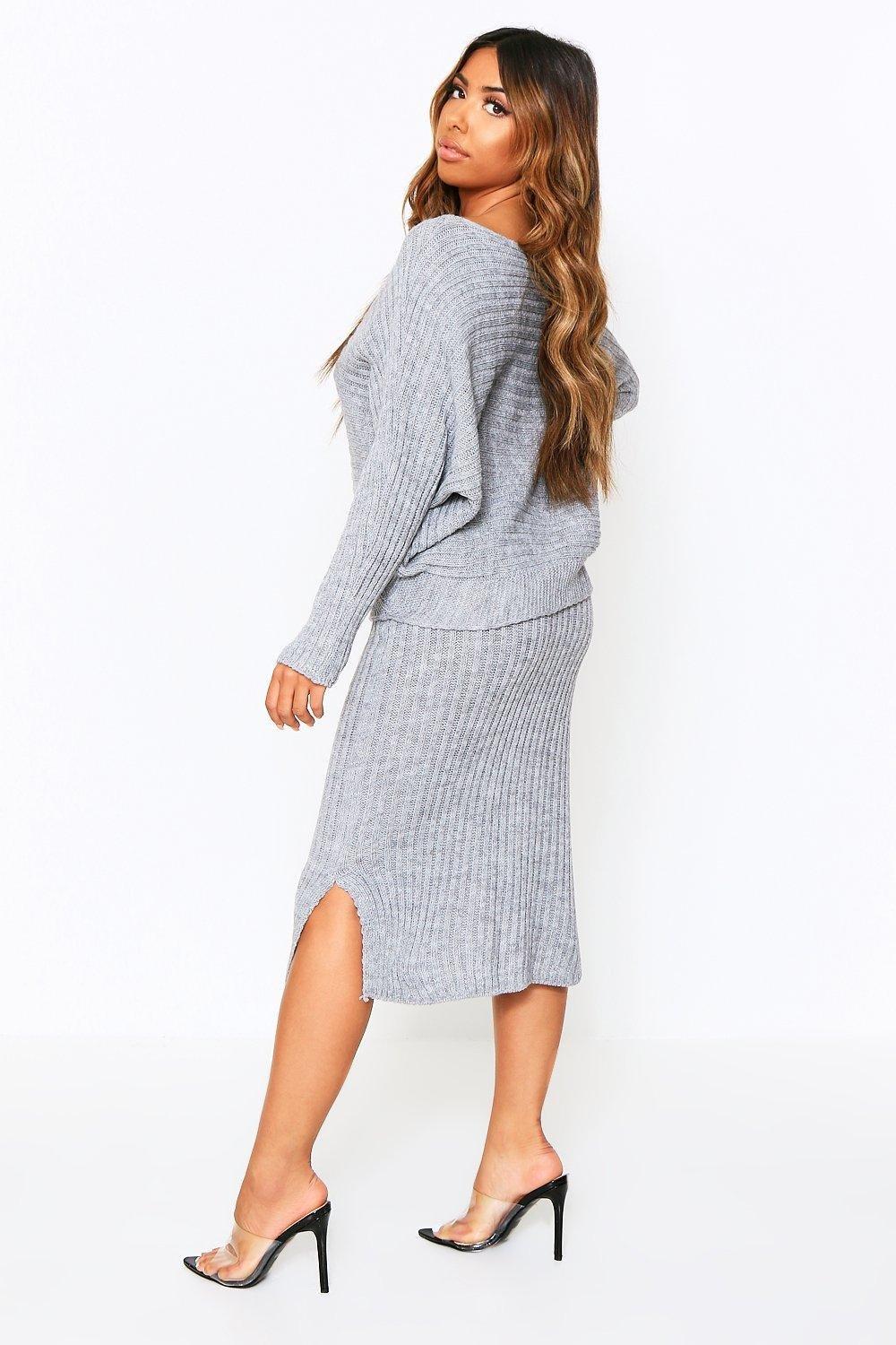 

Knitted Oversized Jumper, Grey