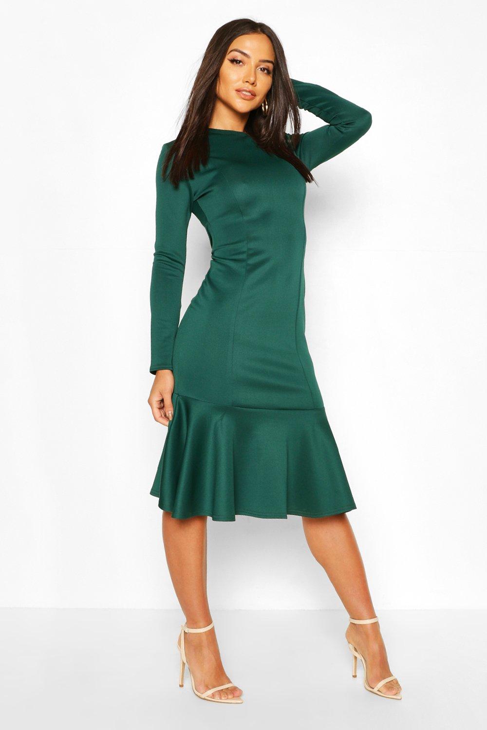 midi dress with sleeves australia