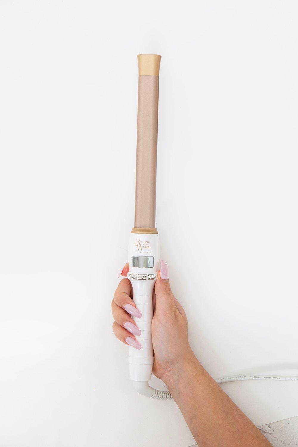 Womens Beauty Works Flat Iron Curl Bar 25Mm - Metallics - One Size, Metallics