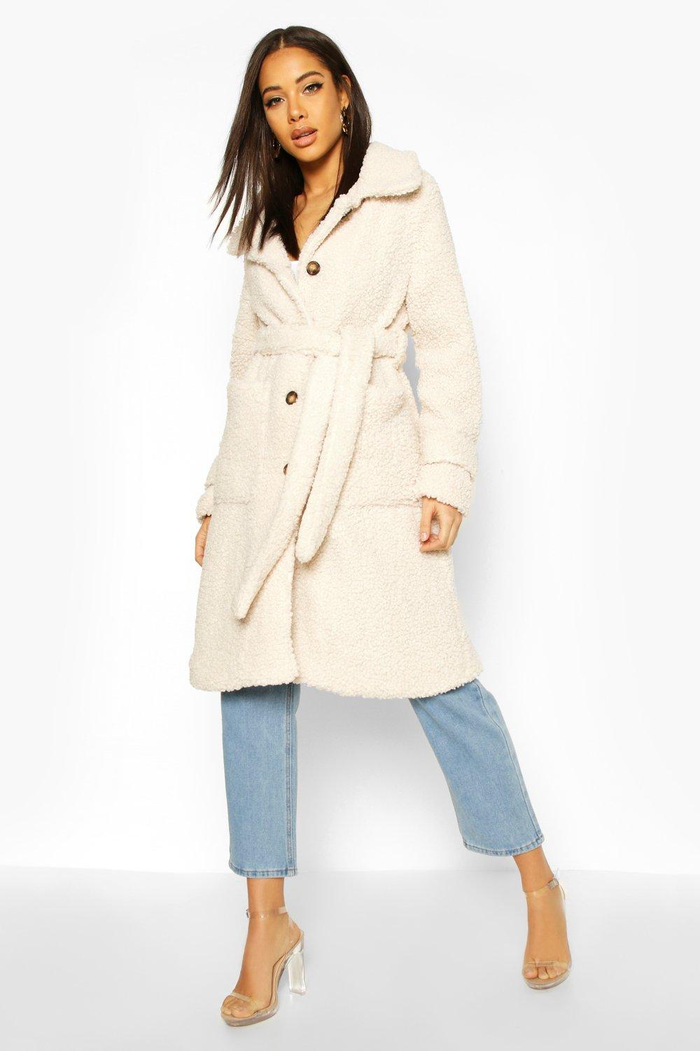 longline wrap coat