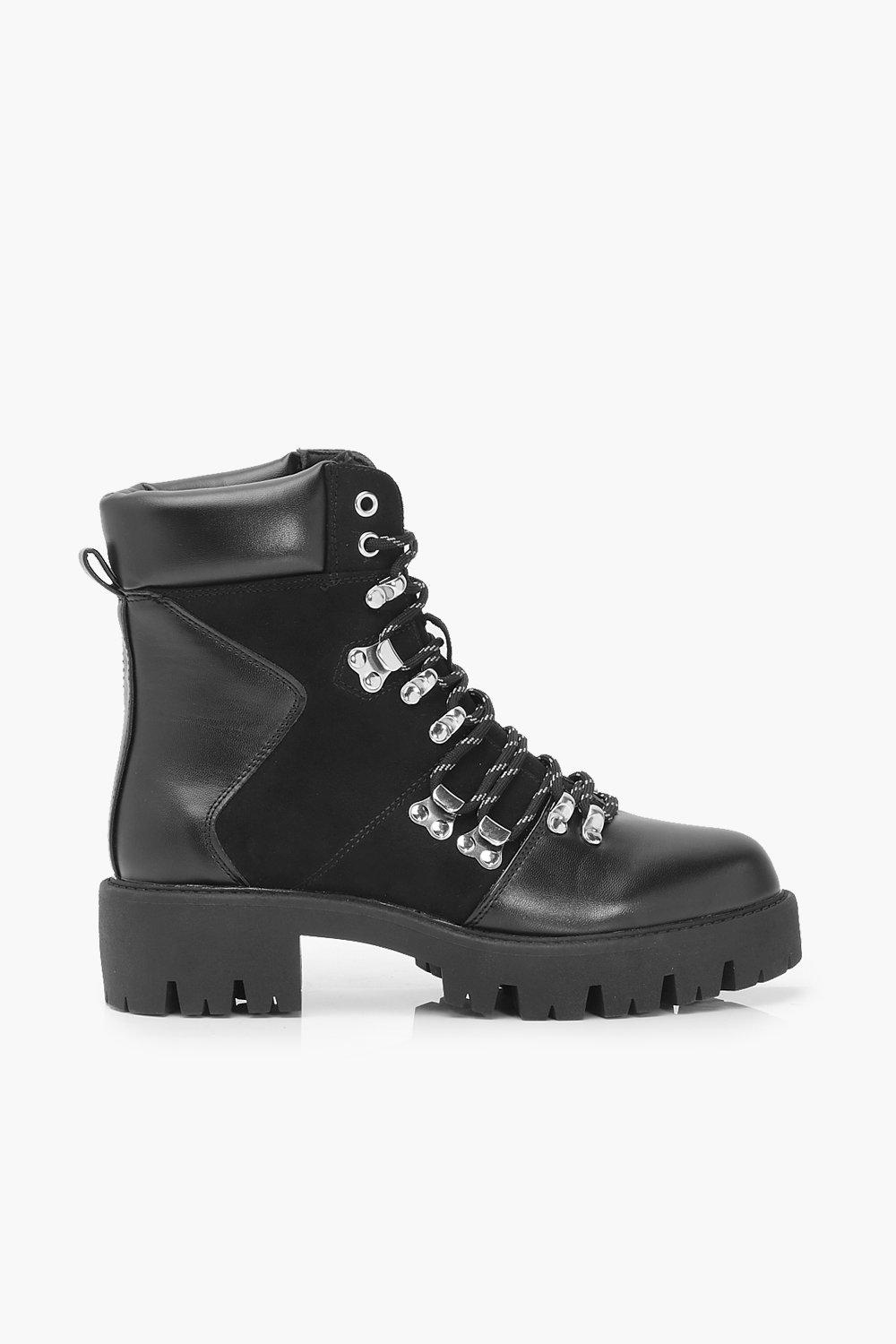 lace up cleated boots