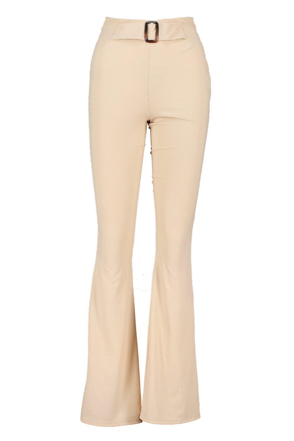 

Buckle Rib Trouser, Stone