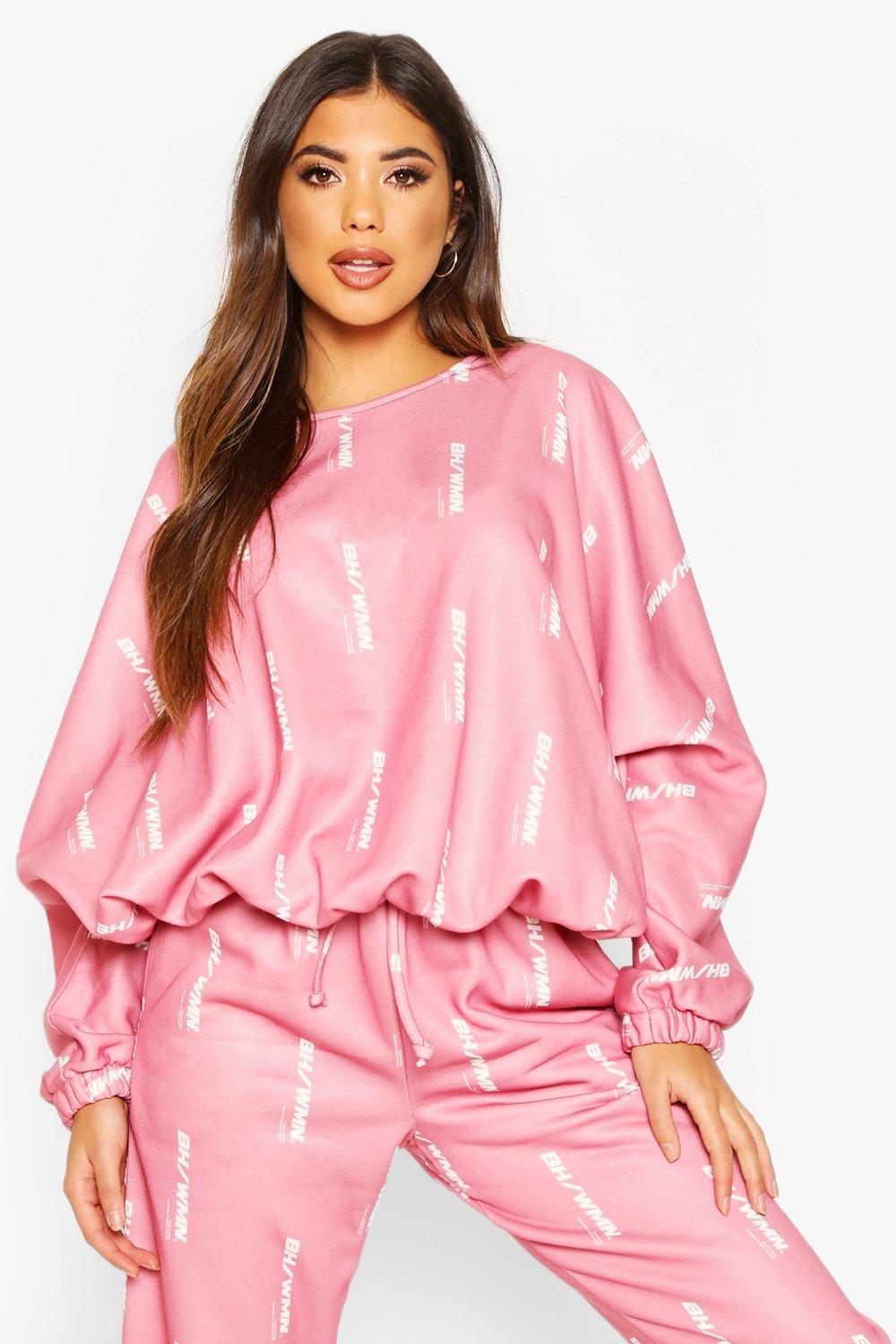 boohoo oversized sweatshirt