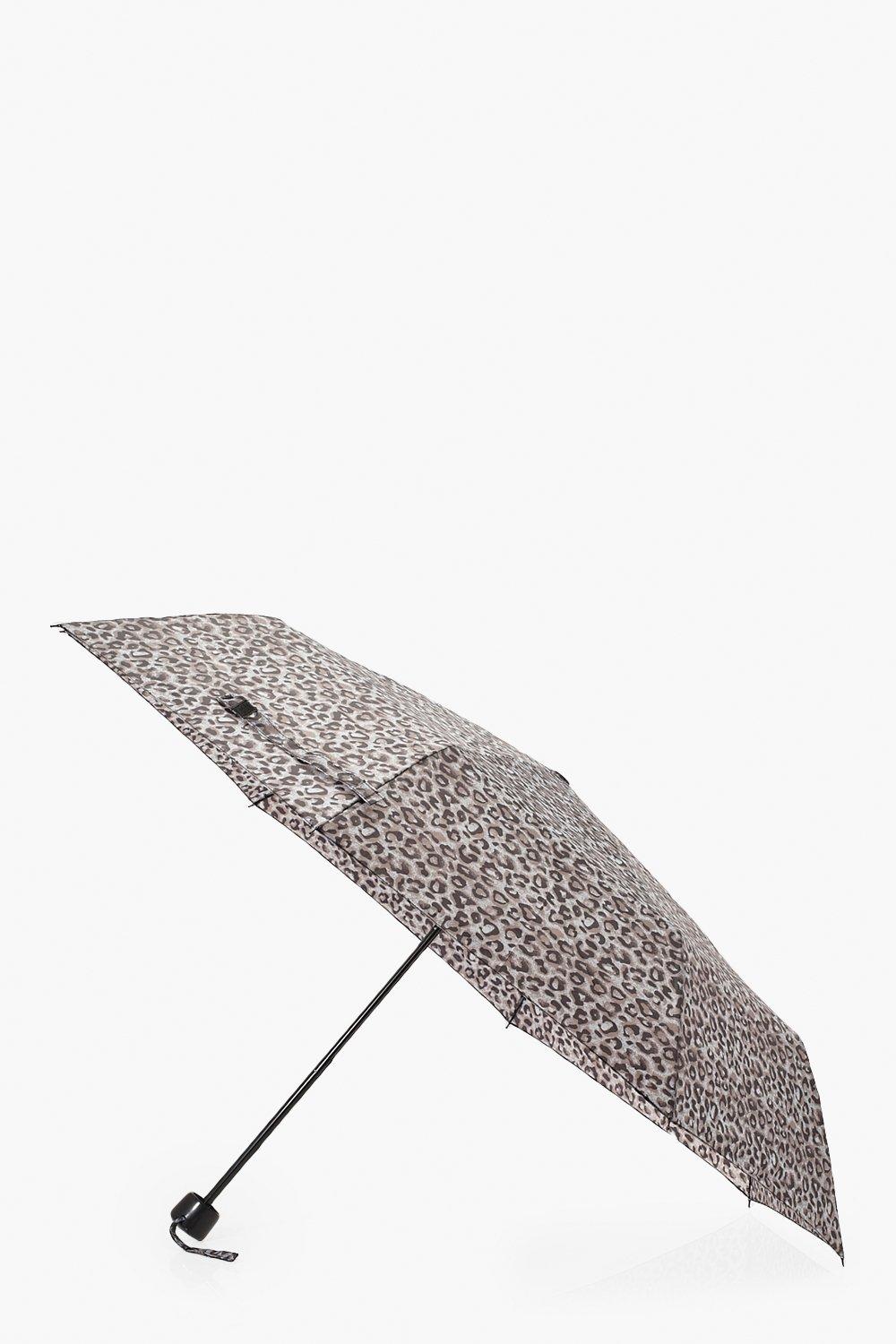 

Wind Resistant Leopard Print Umbrella