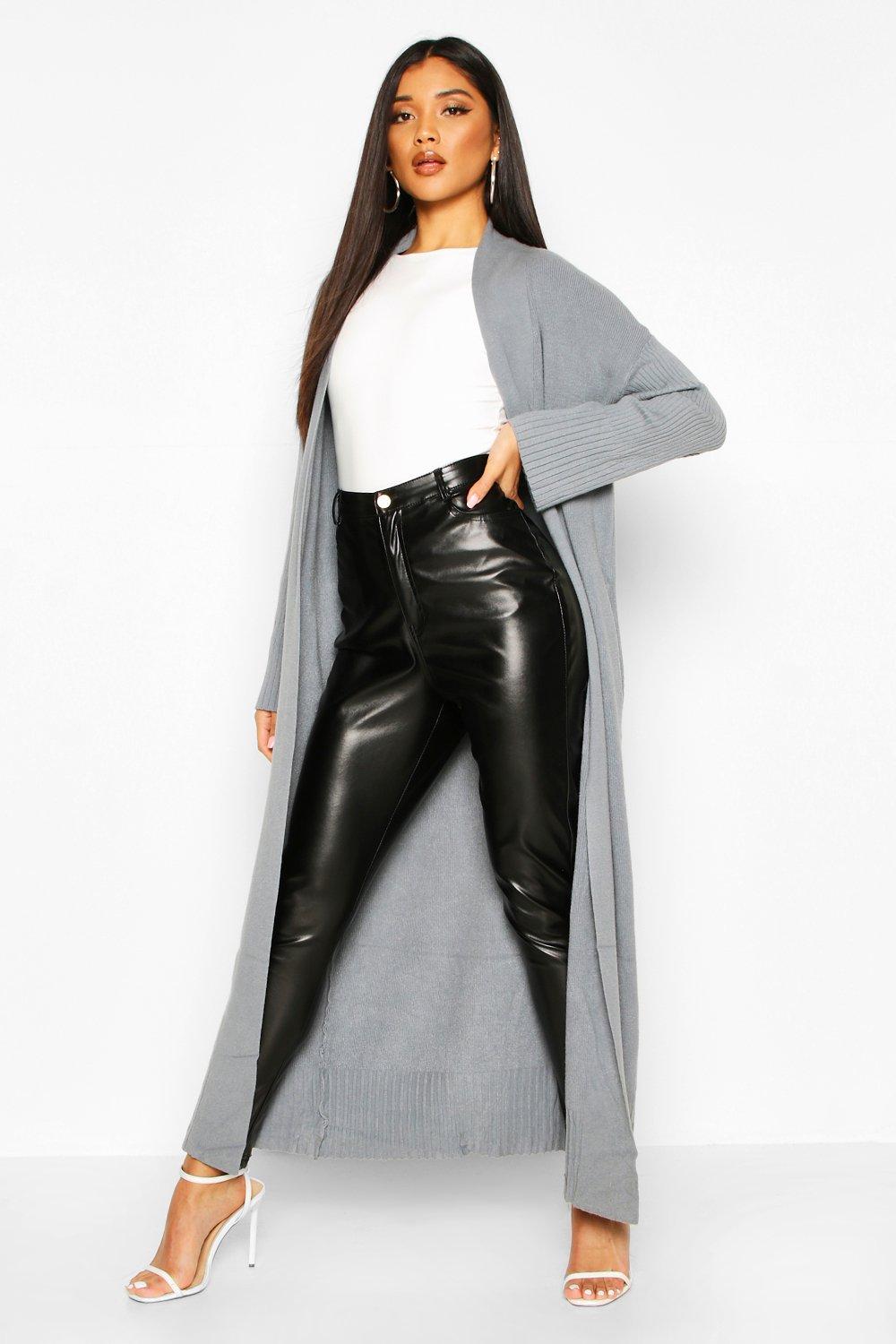 

Premium Knit Maxi Cardigan, Grey