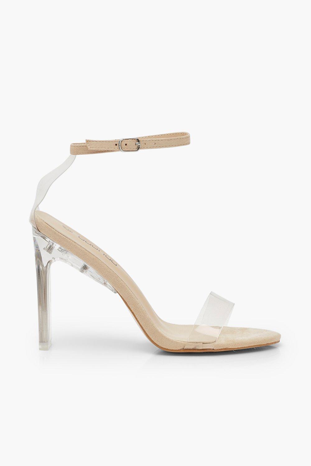

Clear Flat Heel 2 Parts, Nude