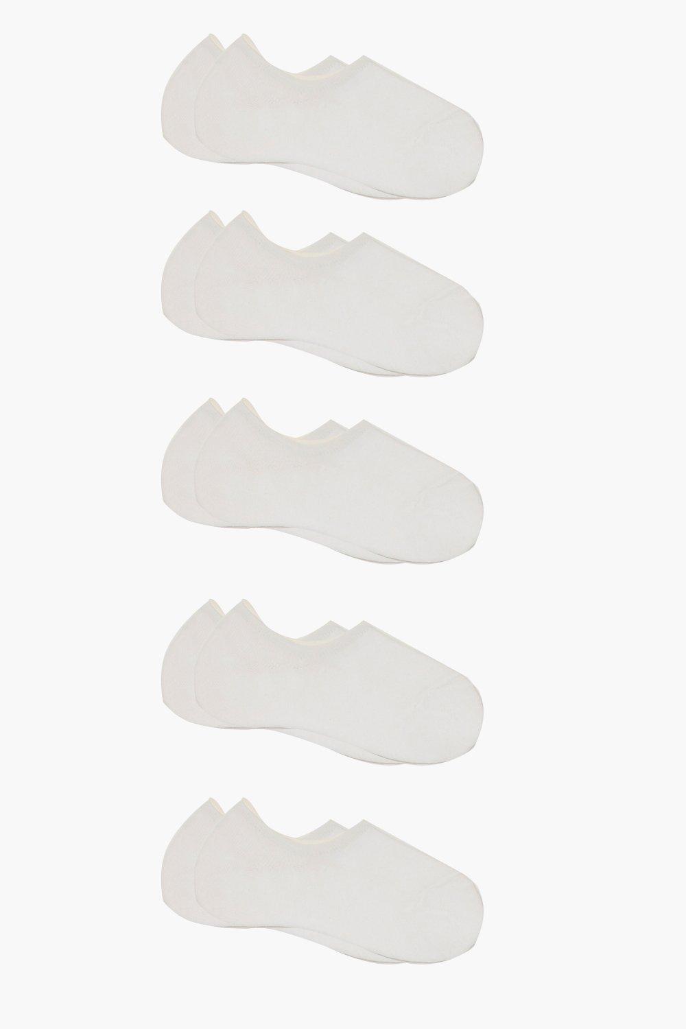 

10 Pack Basic Trainer Socks, White