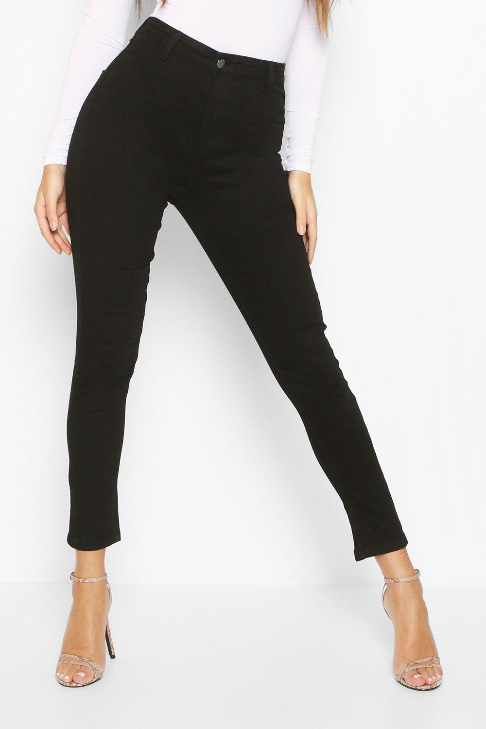 

High Rise Super Stretch Disco Jean, Black