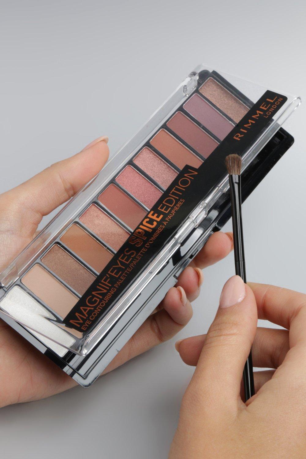 

Палетка теней Rimmel London Magnif Eyes Palette - Spice, Nude