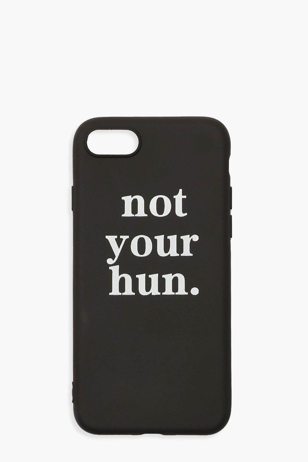 

Чехол для iPhone 7/8 Not Your Hun, Black