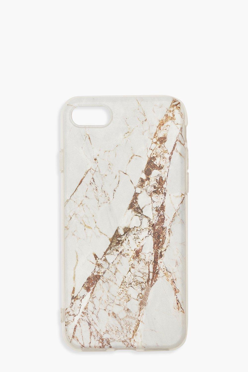 

Чехол под золотистый мрамор для iPhone 7/8, White