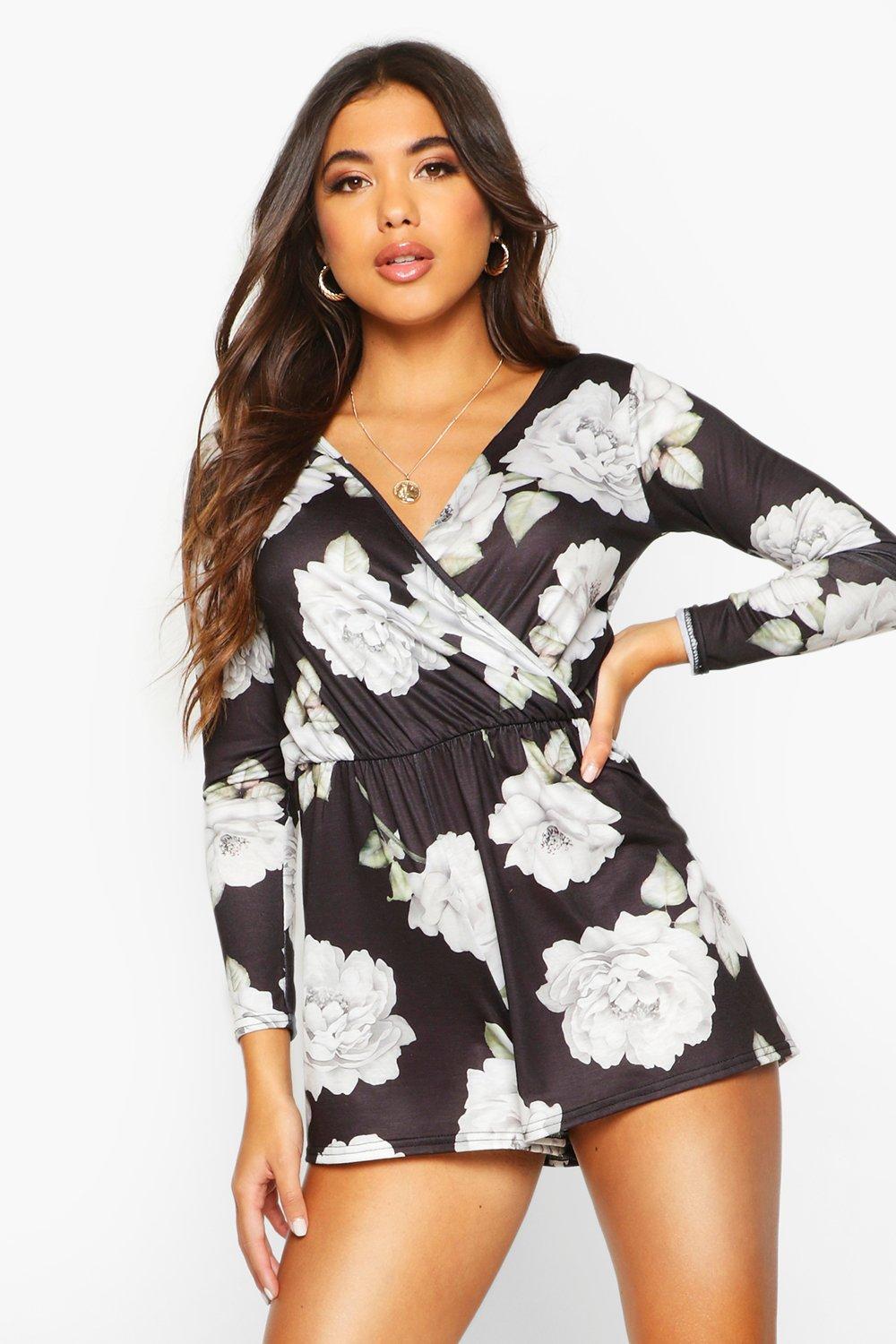casual jersey playsuit