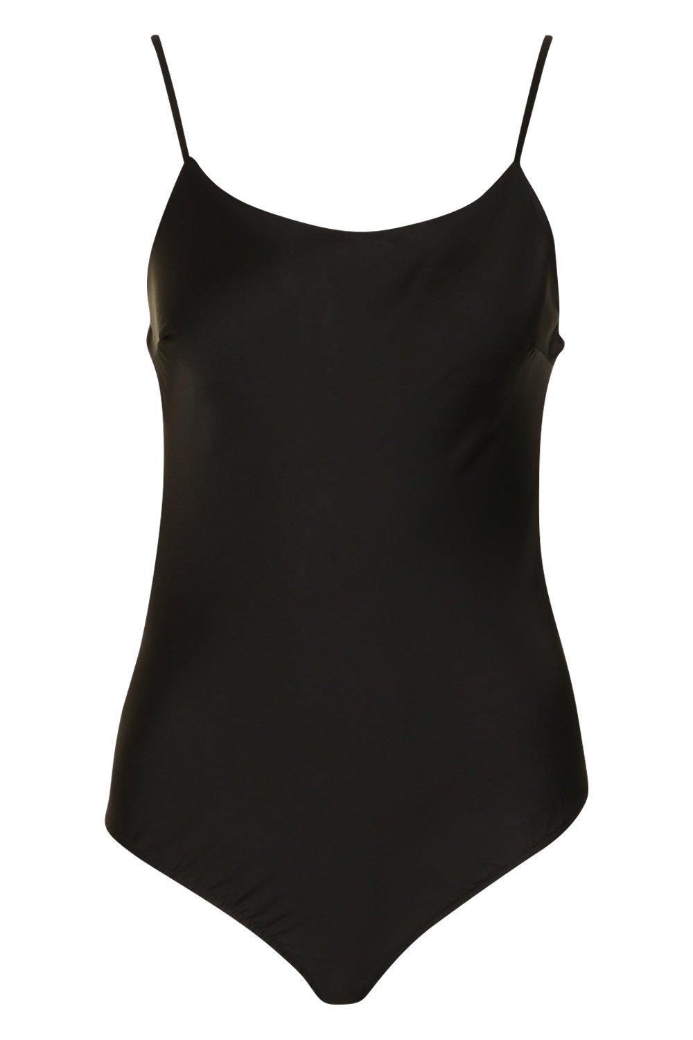 black cami bodysuit