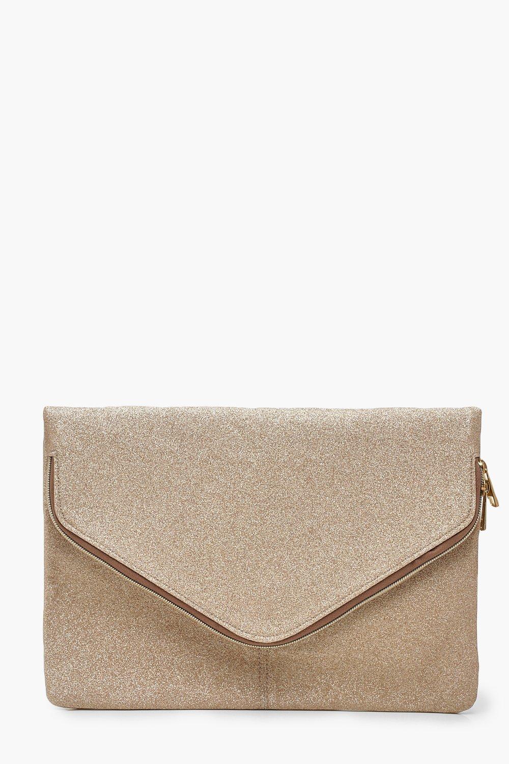 oversized foldover clutch