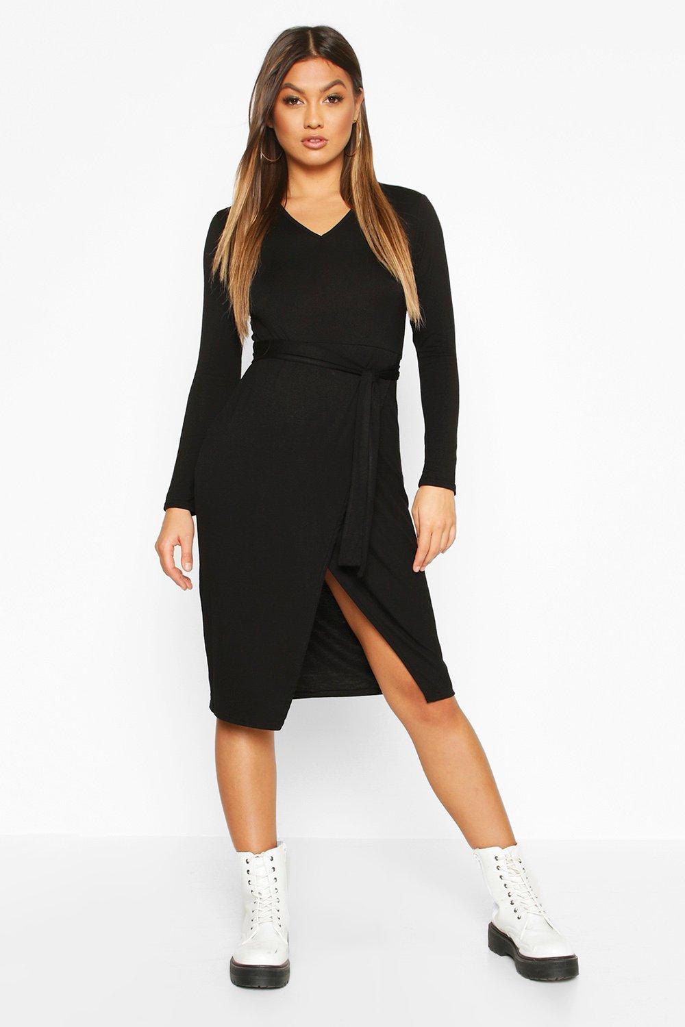 shirt dress long sleeve midi