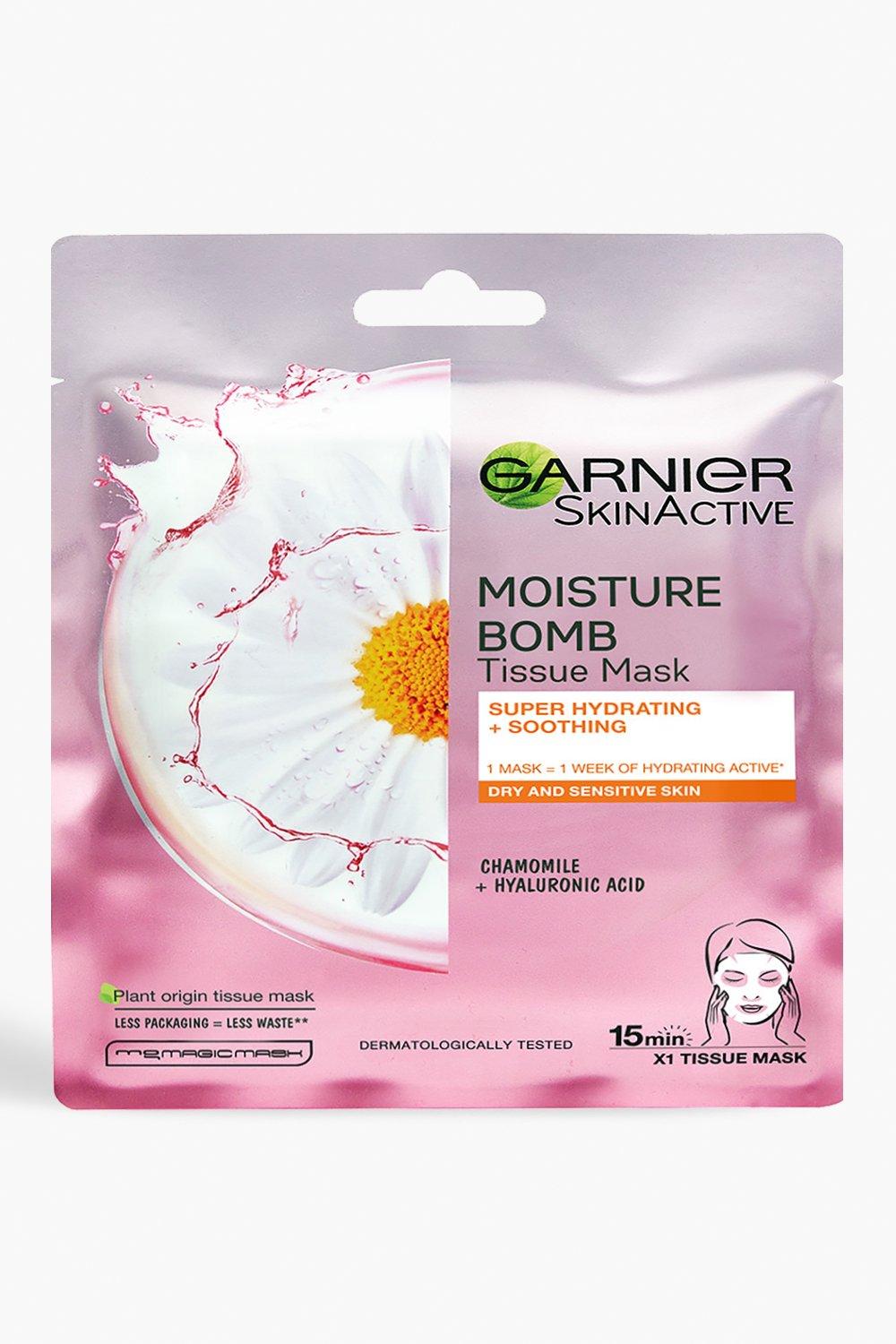 

Маска Garnier для лица с ромашкой Moisture Bomb, Clear
