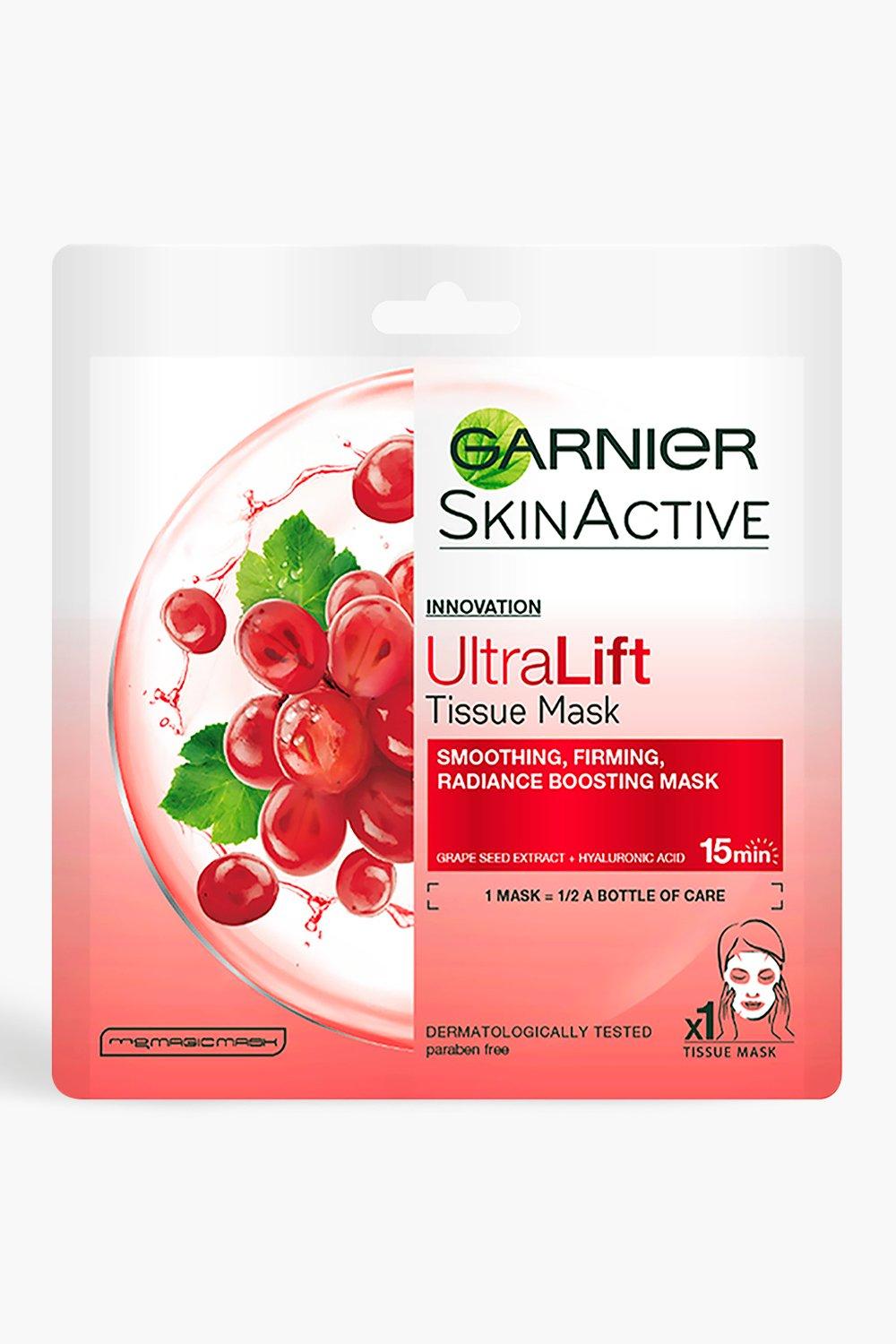 

Набор тканевых масок для лица с Garnier Ultralift, 4 шт, White