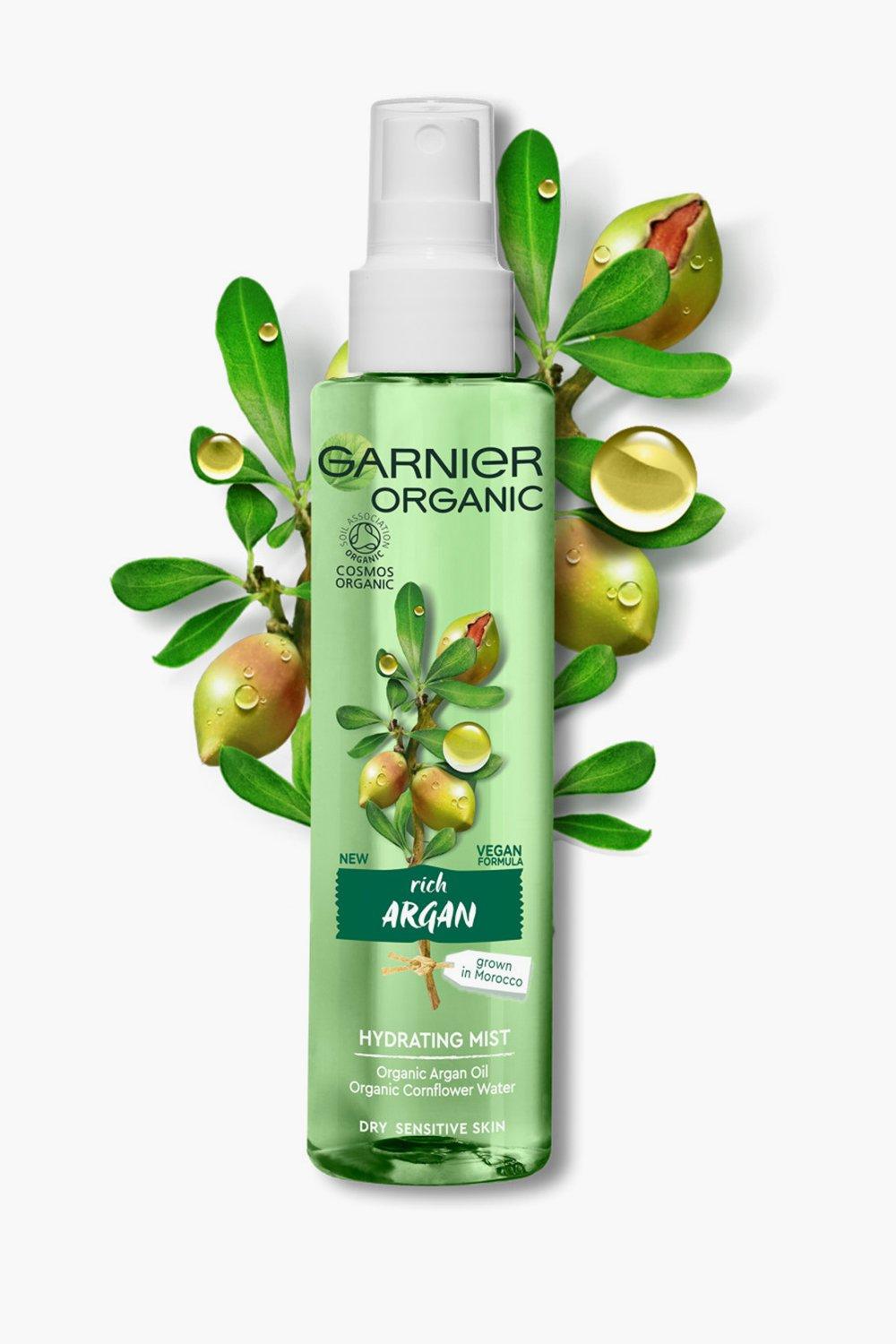 

Органический свеганский прей Garnier Organic Argan, 150 мл, Clear