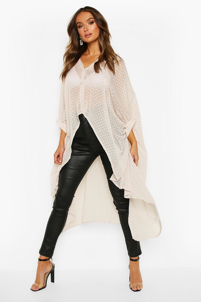 Chiffon Back Maxi Cardigan Chiffon Back Maxi Cardigan