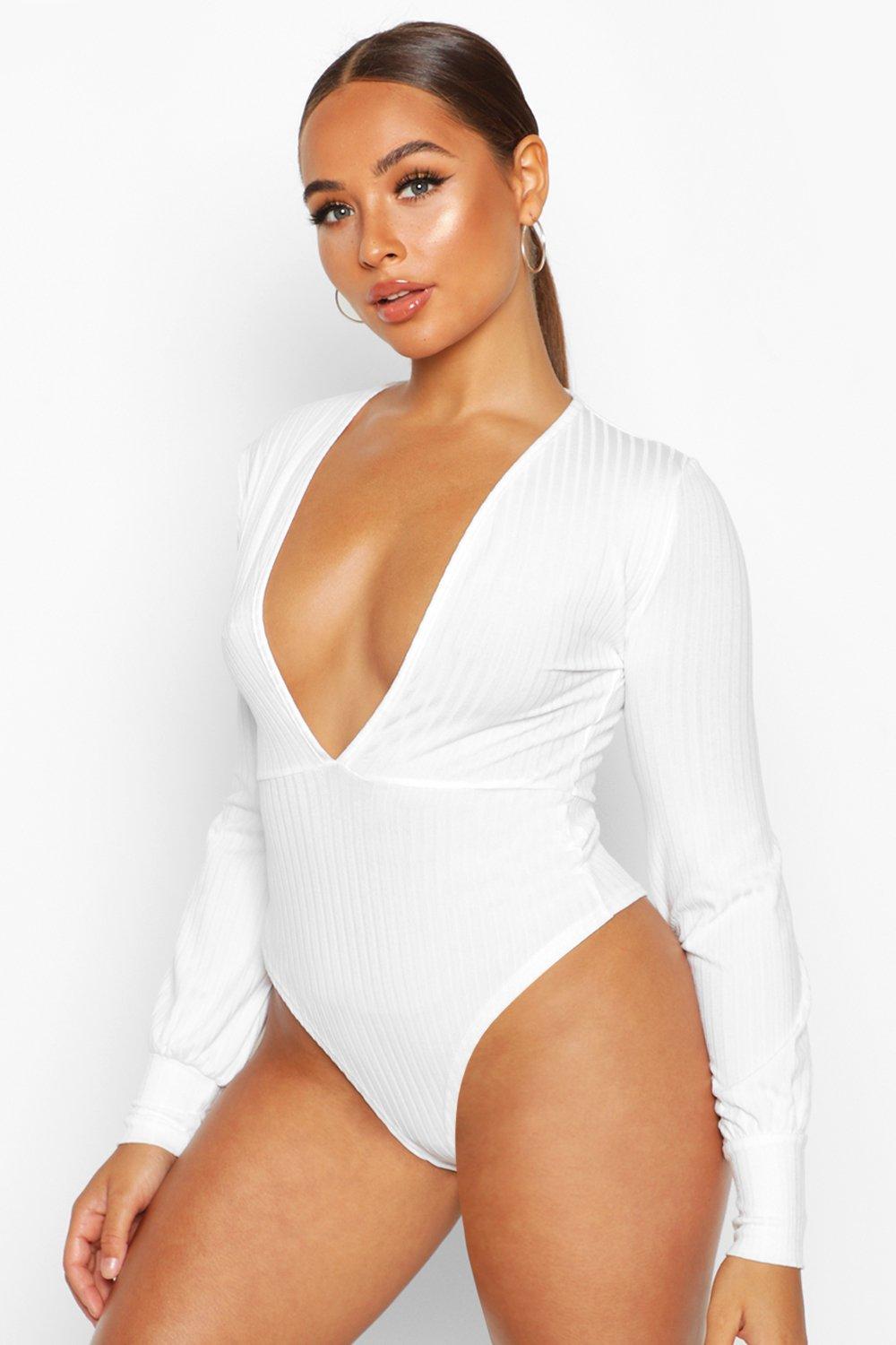 boohoo balloon sleeve swimsuit