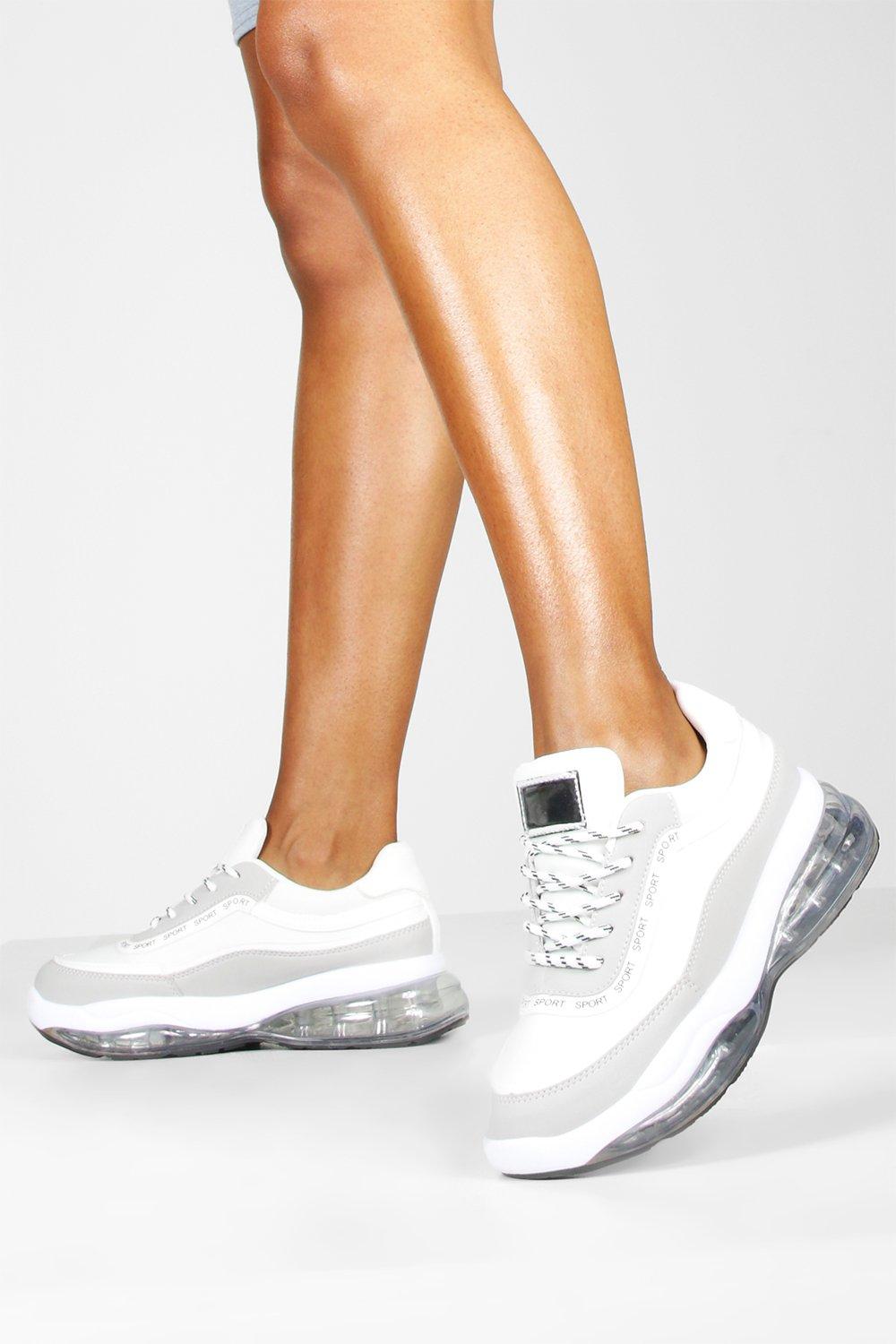 wide fit chunky bubble sole