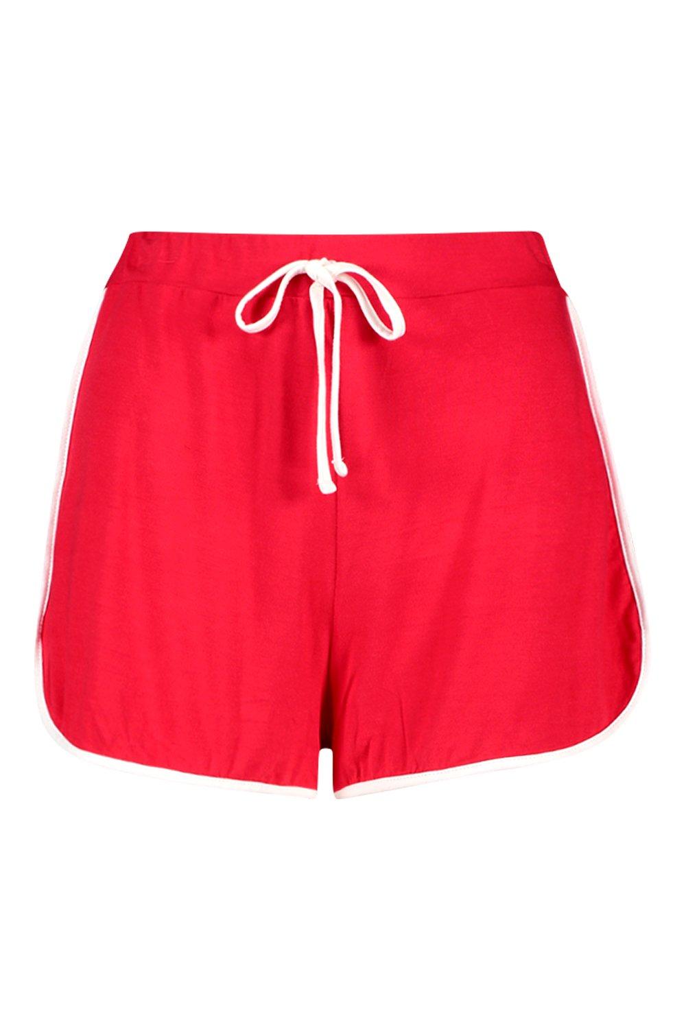 red runner shorts