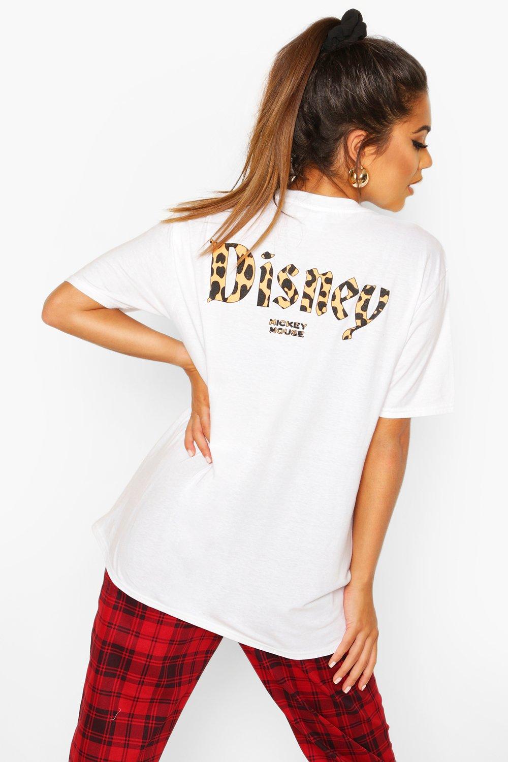 disney leopard shirt