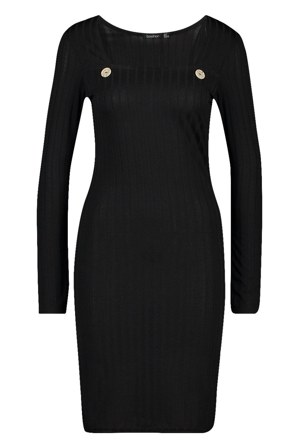 

Satin Ruffle Blazer Mini Dress, Black