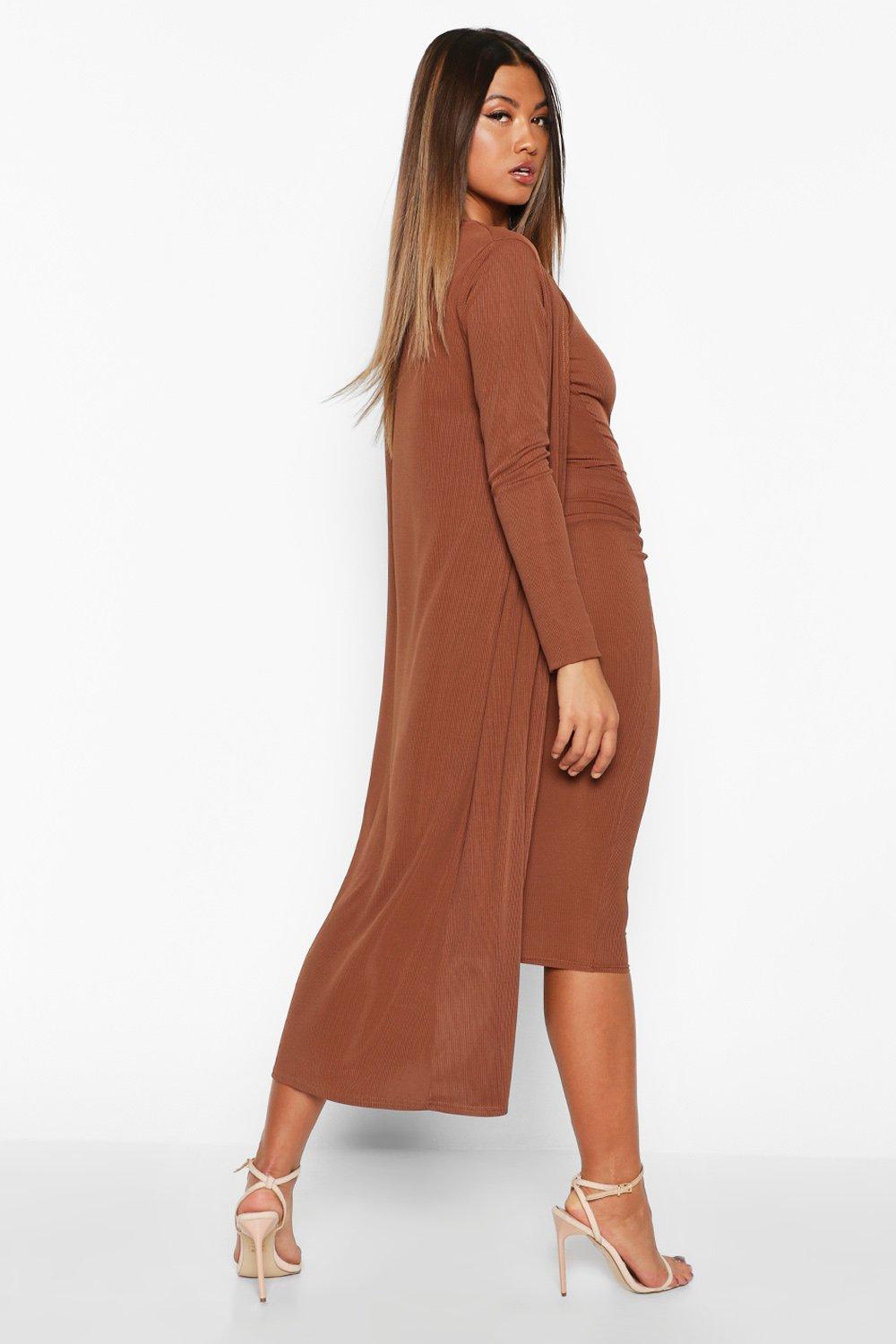 

Pearl Buckle Blazer Bodycon Dress, Black